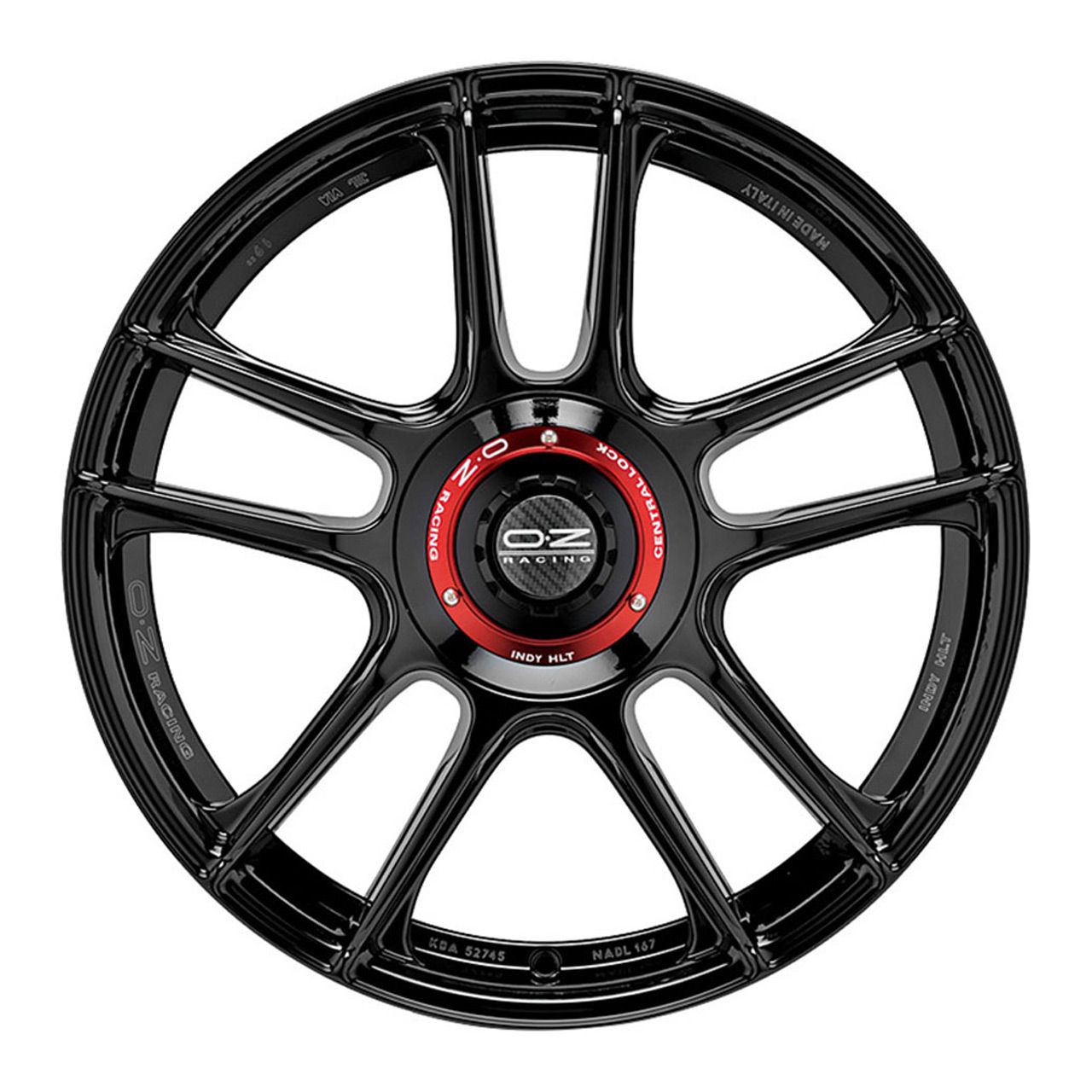 OZ INDY HLT gloss black 10.0Jx20 5x112 ET35