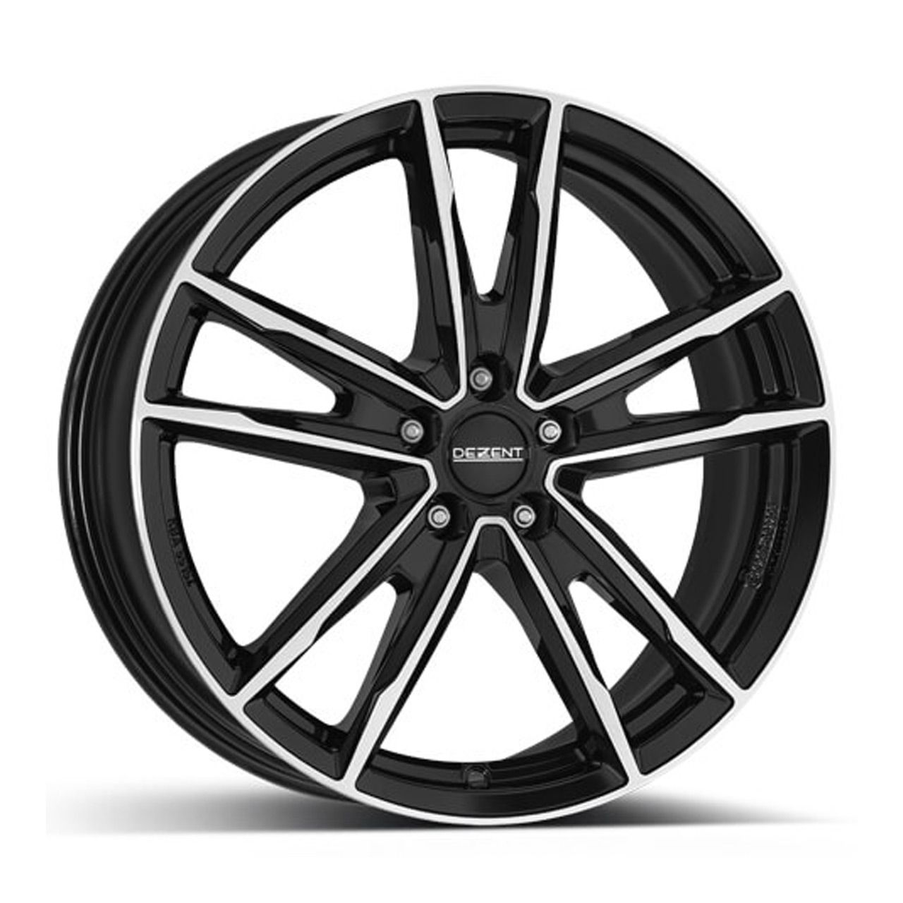 DEZENT DEZENT KF DARK ECE black polished 6.5Jx16 5x114.3 ET40