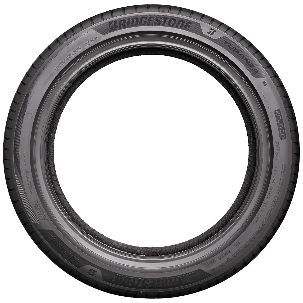 BRIDGESTONE TURANZA 6 225/45R19 96W ENLITEN MFS BSW XL