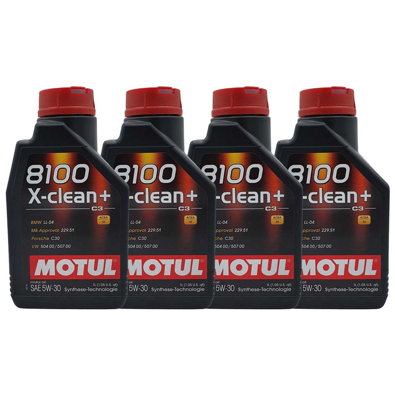 Motul 8100 X-clean+ 5W-30 4x1 Liter