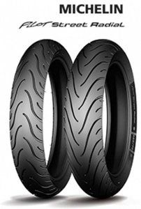 MICHELIN PILOT STREET RADIAL FRONT 110/70 R17 M/C TL/TT 54H FRONT