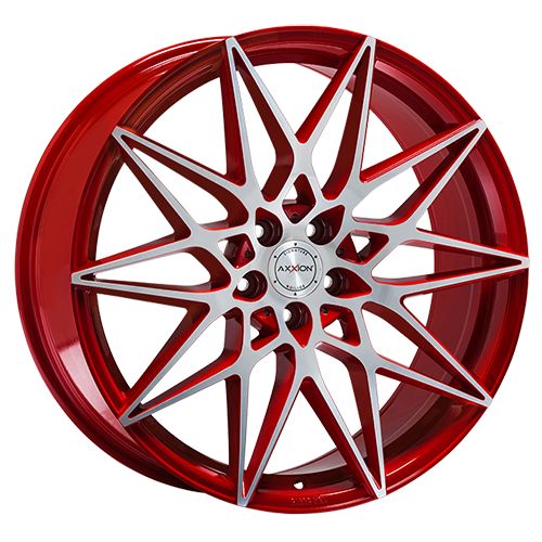 AXXION AX9 cherry red full machined 9.0Jx21 5x120 ET30