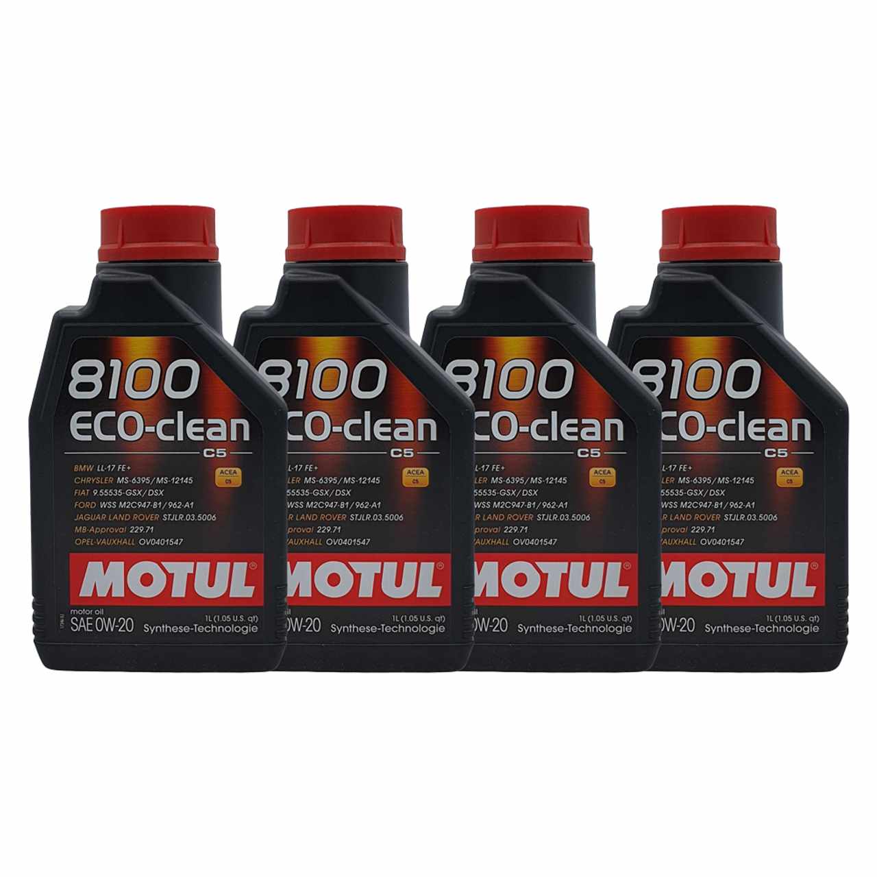 Motul 8100 Eco-clean 0W-20 4x1 Liter