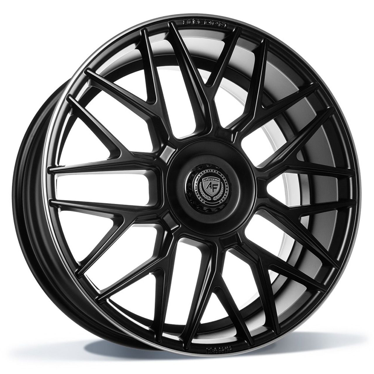 ARTFORM WHEELS AF-801 flat black rim polished 9.5Jx20 5x112 ET35