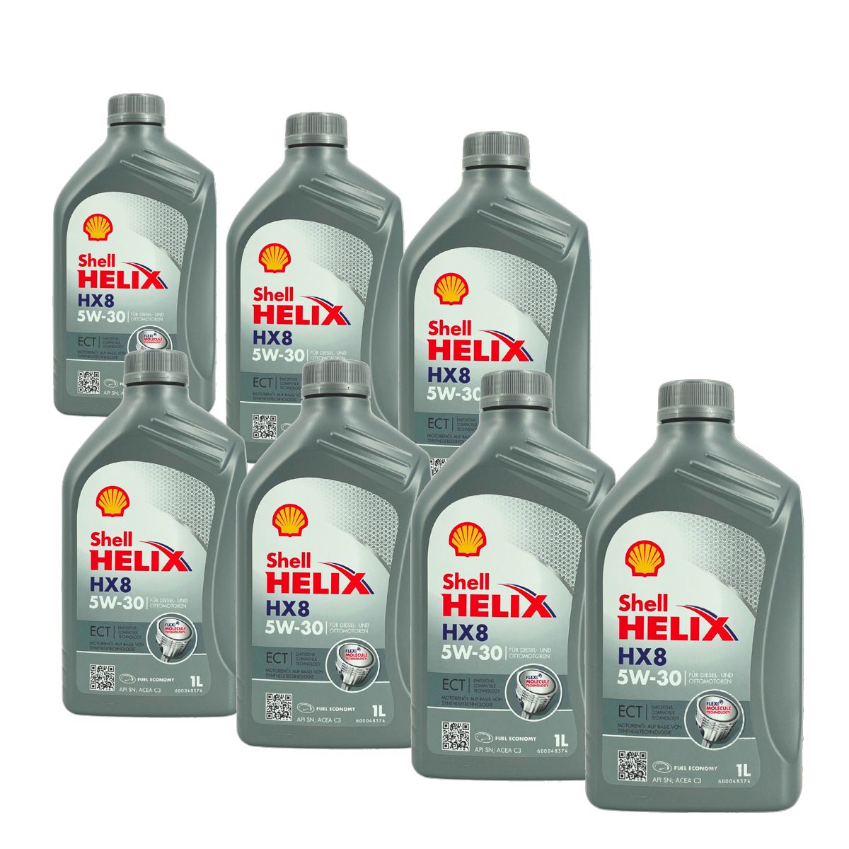 Shell Helix HX8 5W-30 ECT 7x1 Liter