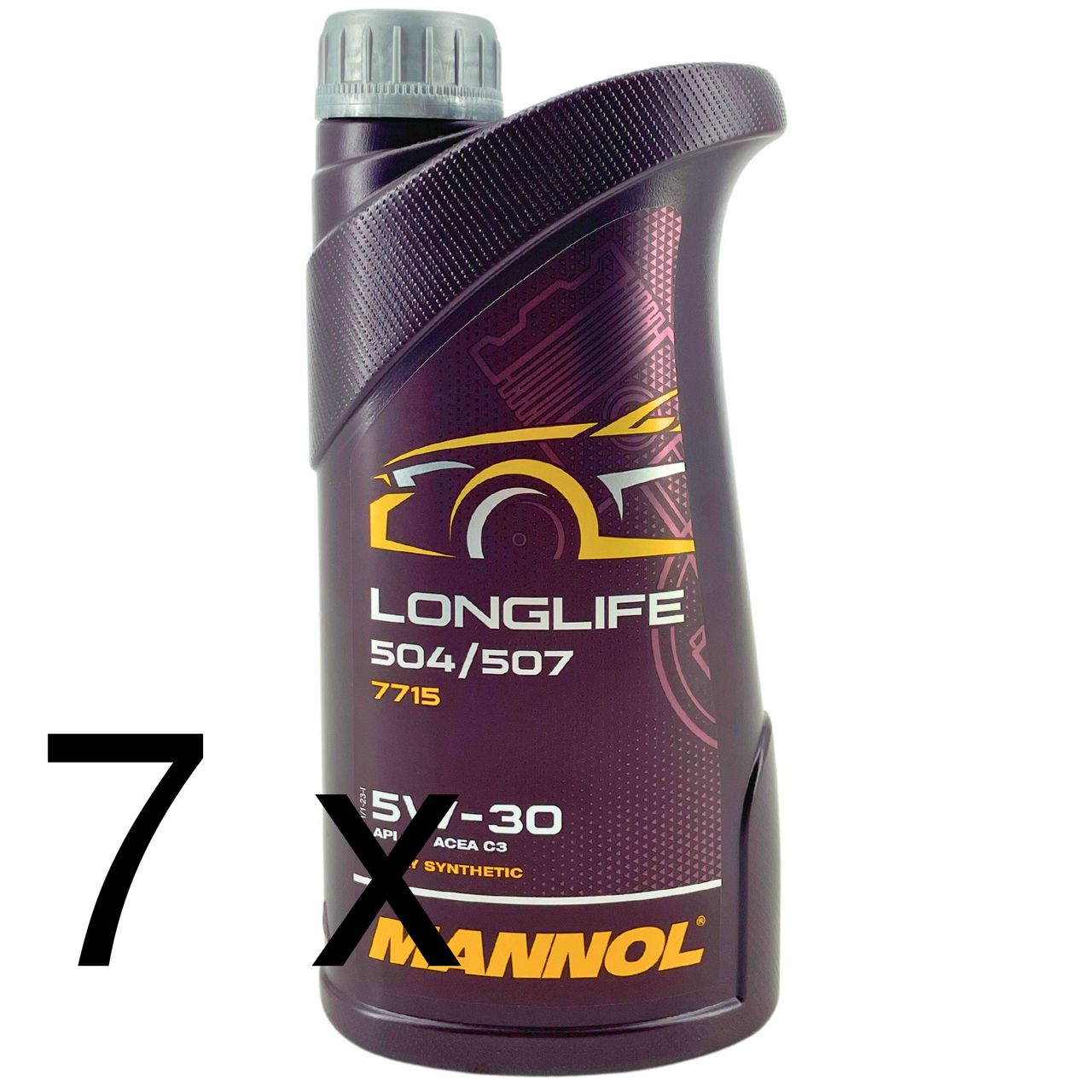 Mannol Longlife 504/507 5W-30 7x1 Liter Mannol Longlife 504/507 5W-30 7x1 Liter