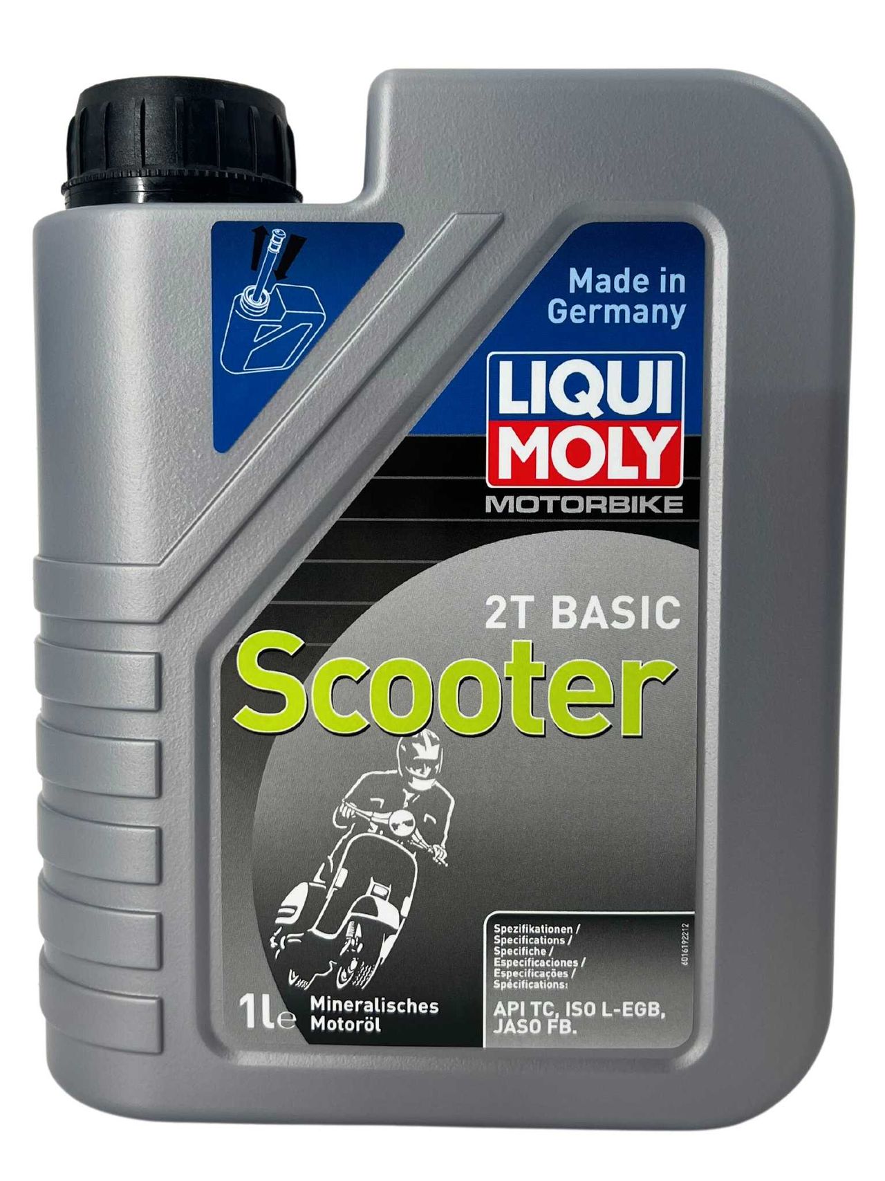 Liqui Moly Motorbike 2T Basic Scooter 1 Liter Liqui Moly Motorbike 2T Basic Scooter 1 Liter