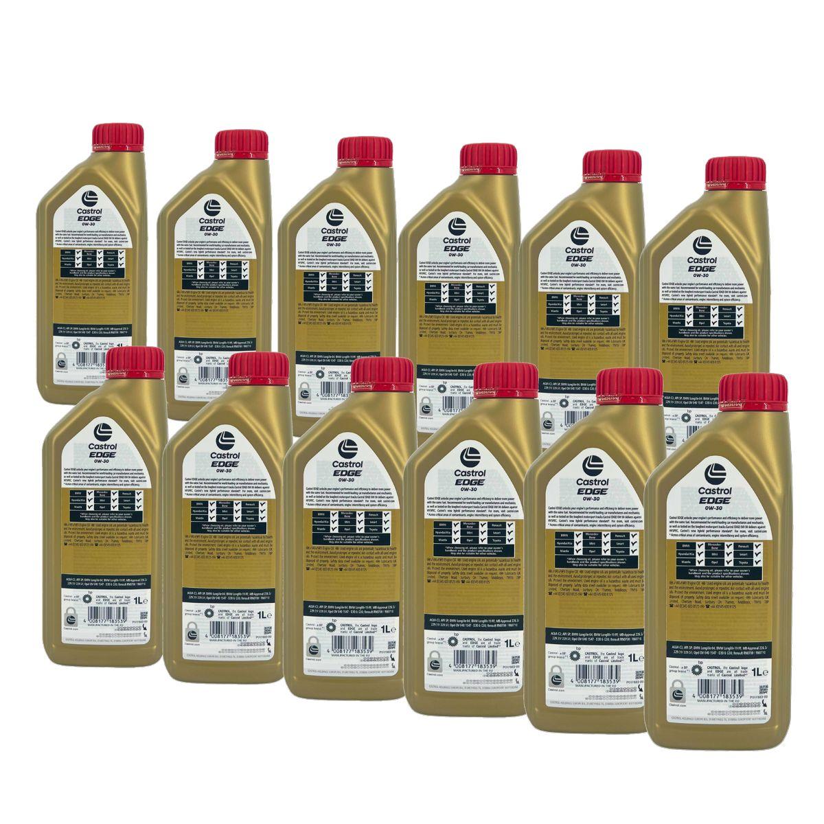 Castrol Edge 0W-30 12x1 Liter