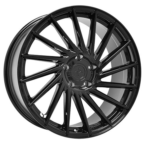 KESKIN WHEELS KT17 HURRICANE black painted 8.0Jx18 5x112 ET45
