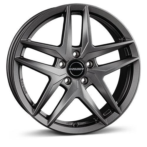 BORBET DESIGN Z dark grey matt 8.5Jx20 5x112 ET38