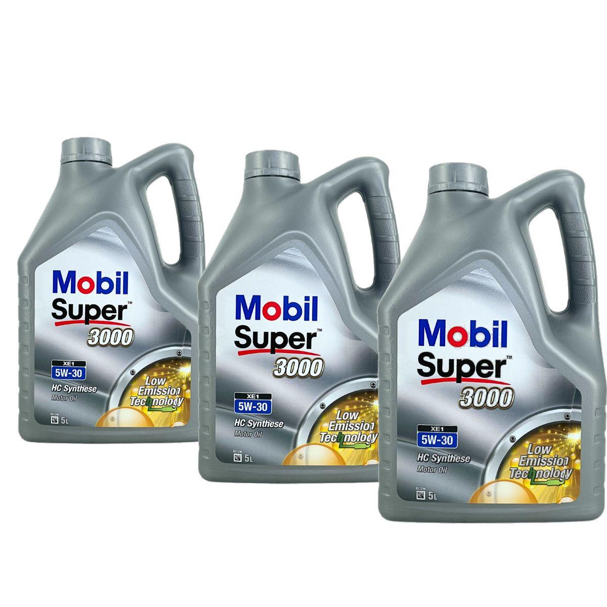 Mobil Super 3000 XE1 5W-30 3x5 Liter