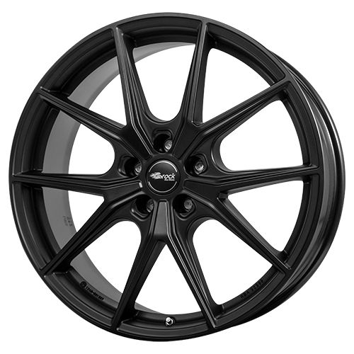 BROCK B40 satin schwarz matt 8.0Jx20 5x112 ET28