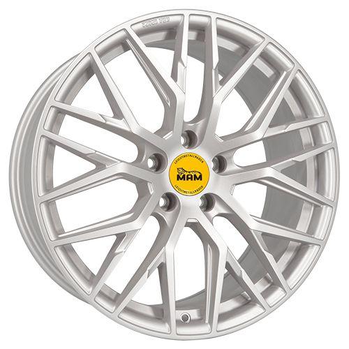 MAM WHEELS MAM RS4 matt silver painted 8.5Jx20 5x112 ET45