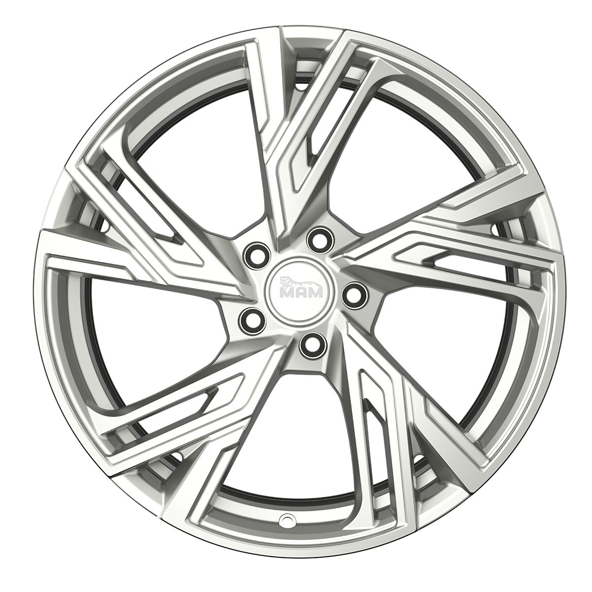 MAM WHEELS MAM RS5 silver painted 8.5Jx20 5x114.3 ET35