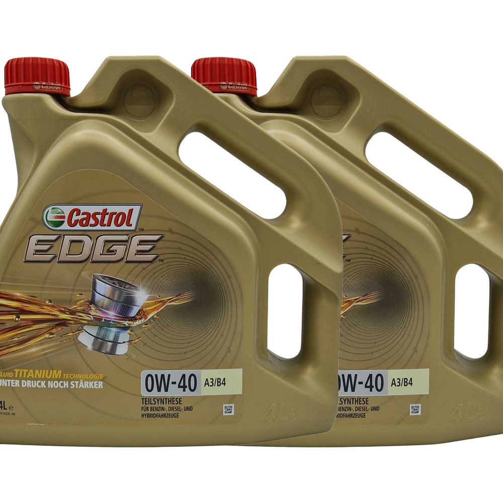 Castrol Edge 0W-40 A3/B4 2x4 Liter