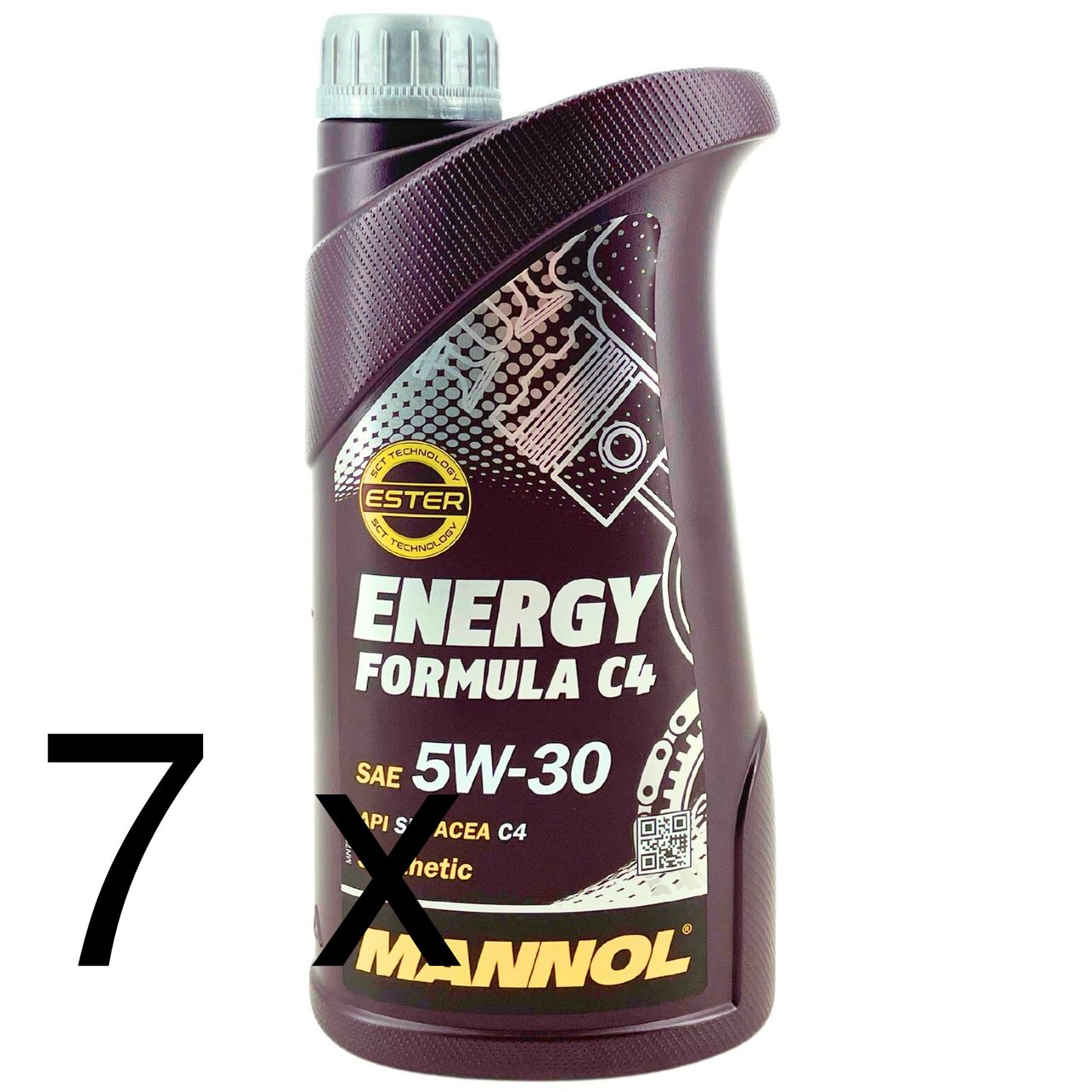 Mannol Energy Formula C4 5W-30 7x1 Liter