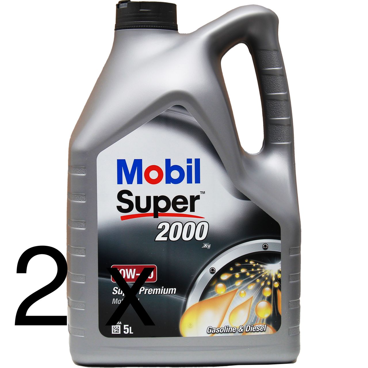 Mobil Super 2000 X1 10W-40 2x5 Liter