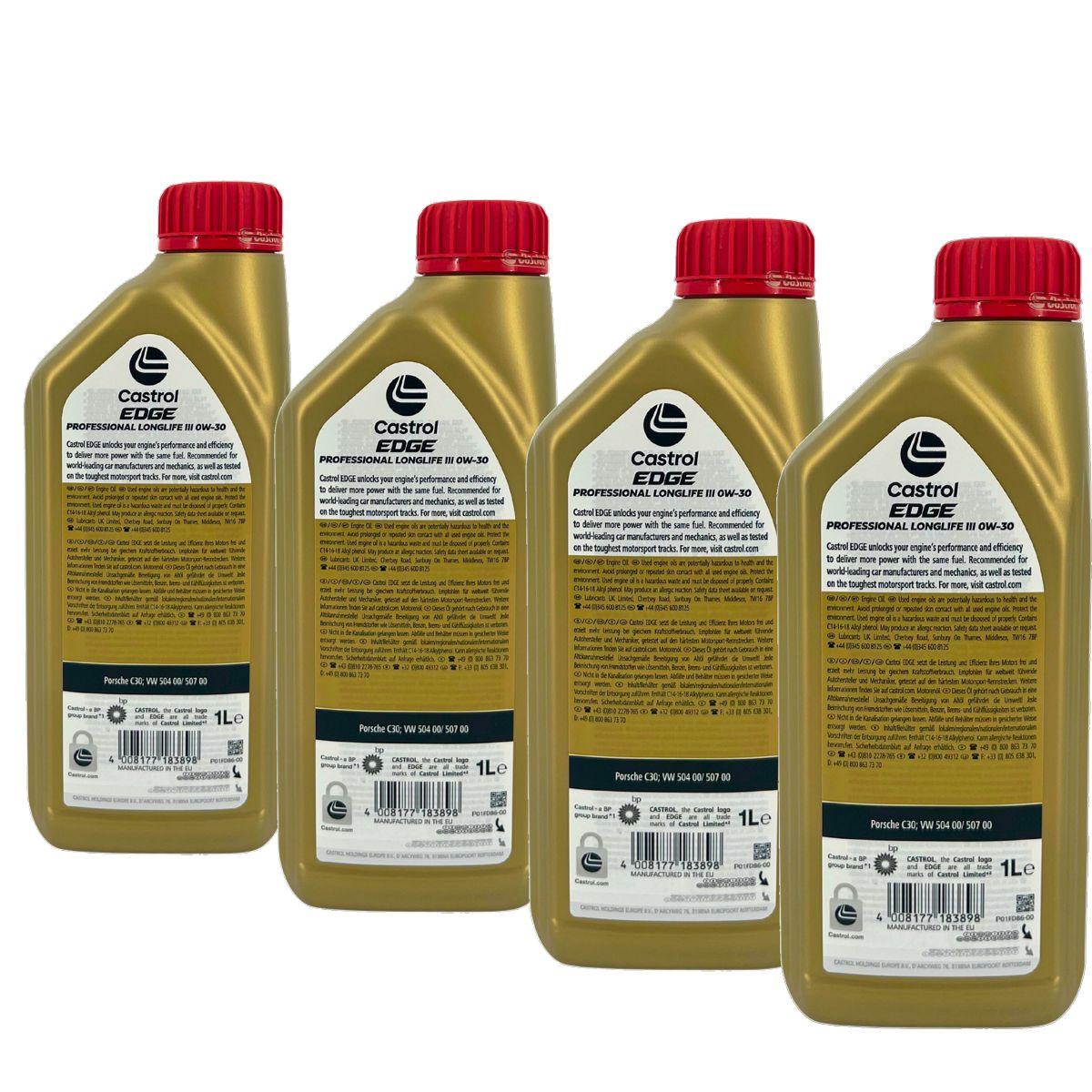 Castrol Edge Professional Longlife 3 0W-30 4x1 Liter