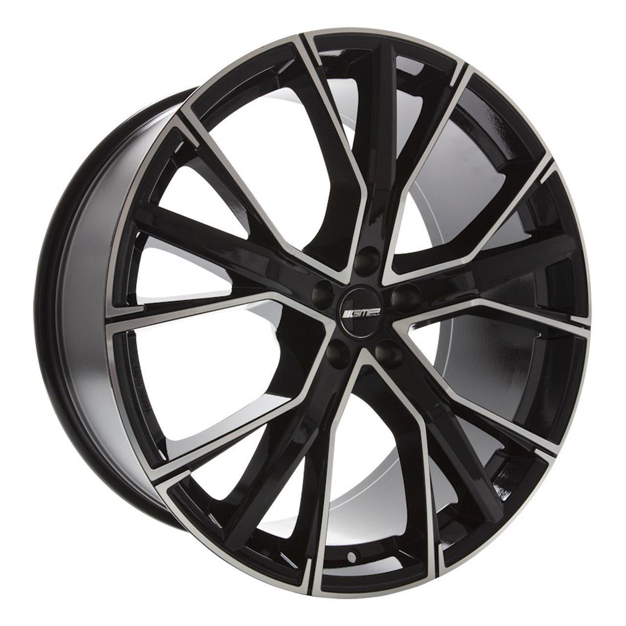 GMP GUNNER black polished 8.0Jx18 5x112 ET35