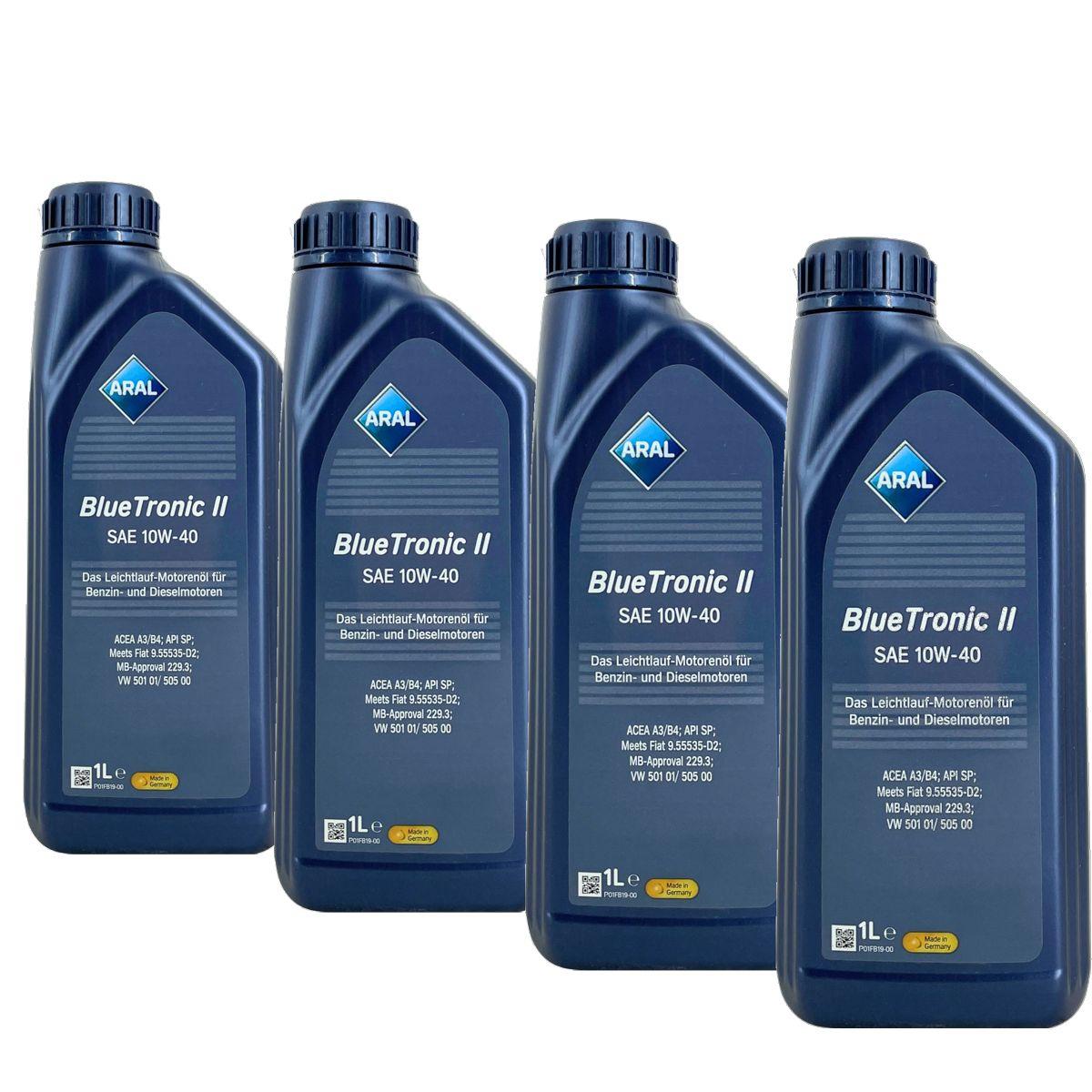Aral BlueTronic II 10W-40 4x1 Liter