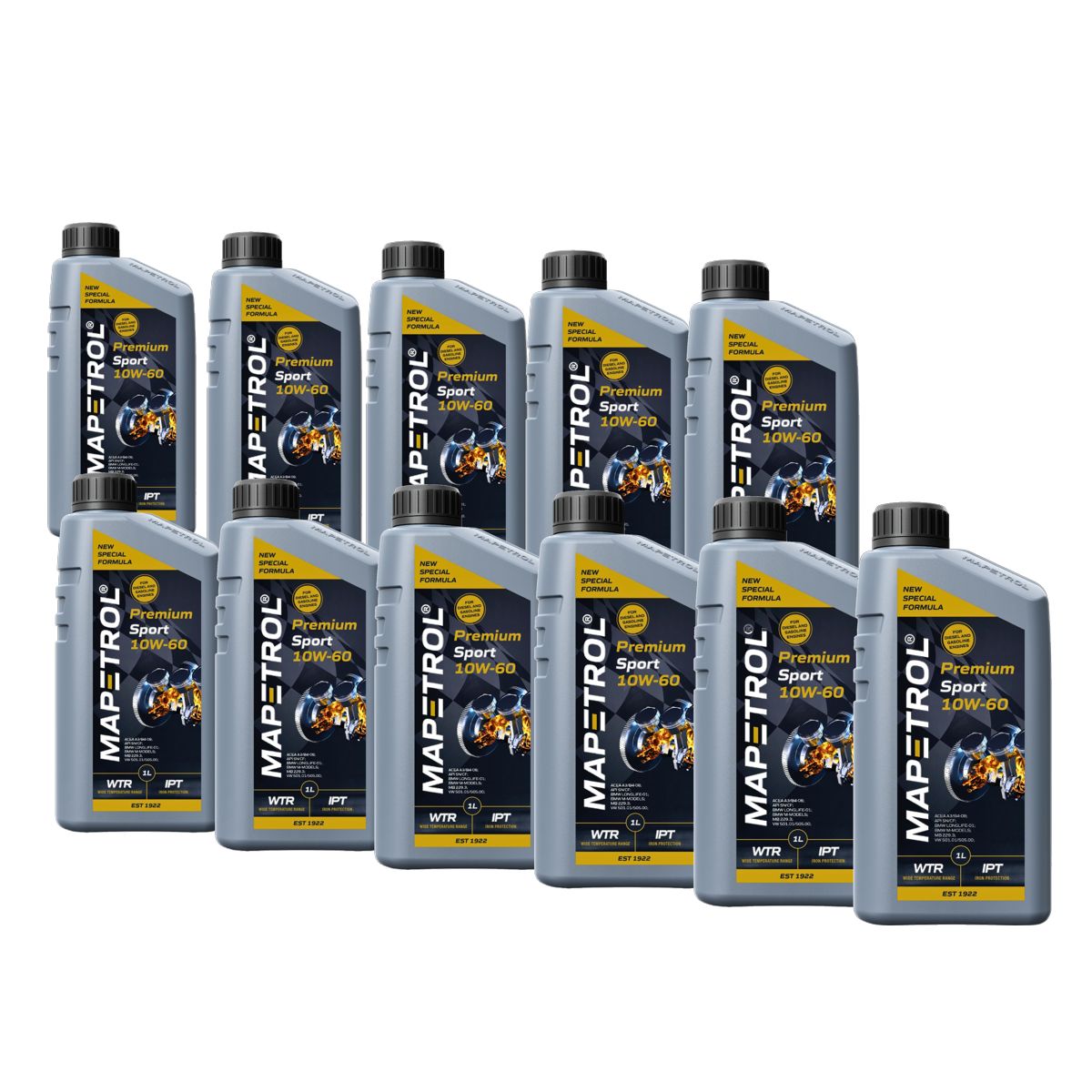 Mapetrol Premium Sport 10W-60 11x1 Liter