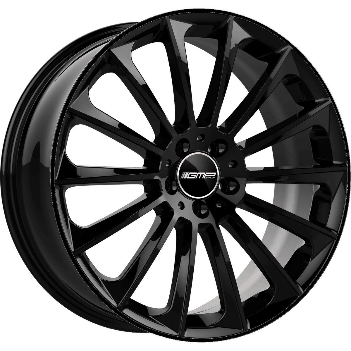 GMP STELLAR glossy black 10.0Jx22 5x120 ET35