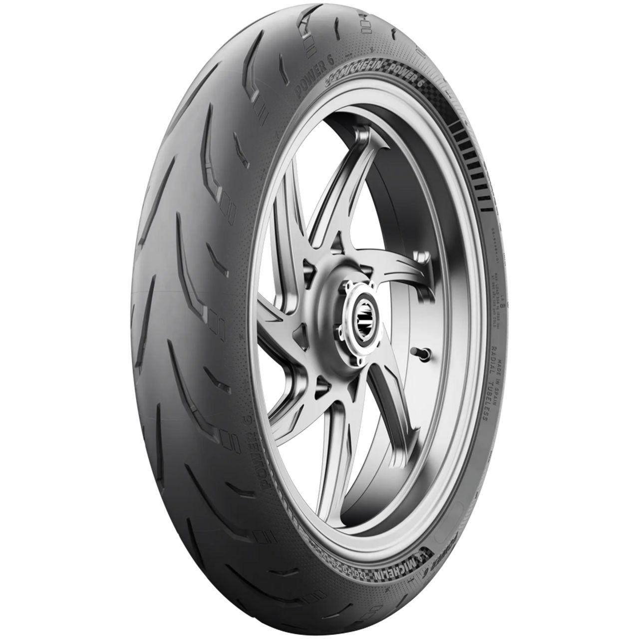 MICHELIN 110/70 ZR 17 TL (54W) POWER 6 BSW