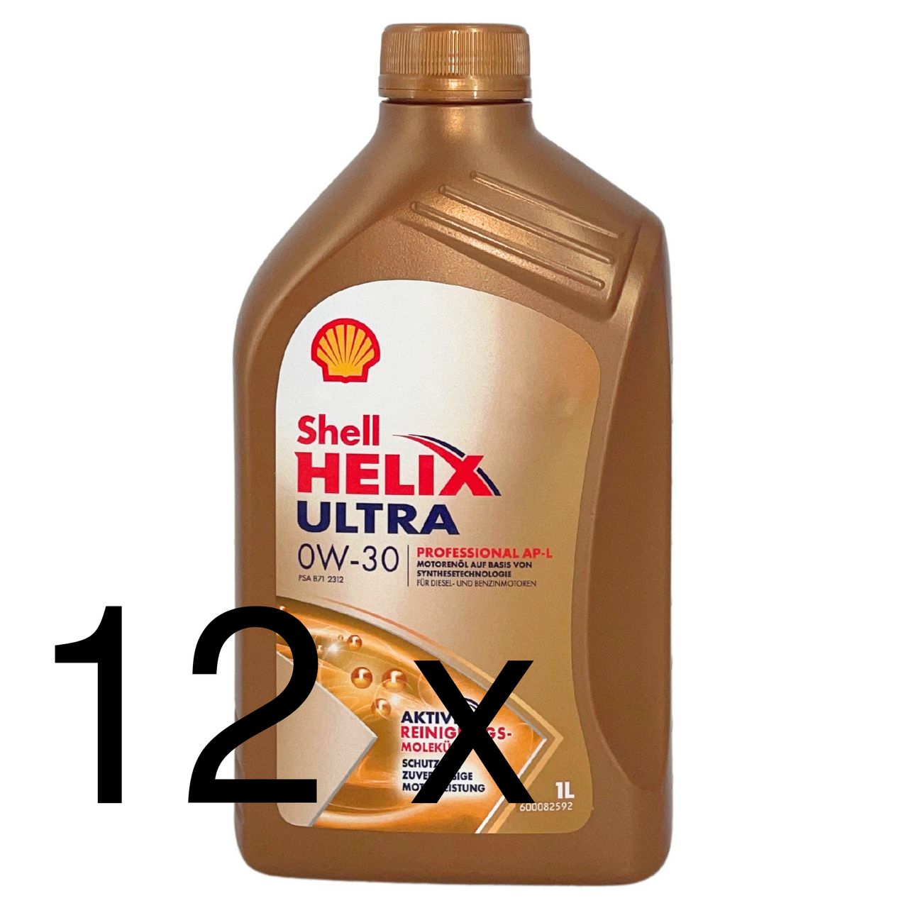 Shell Helix Ultra Professional AP-L 0W-30 12x1 Liter