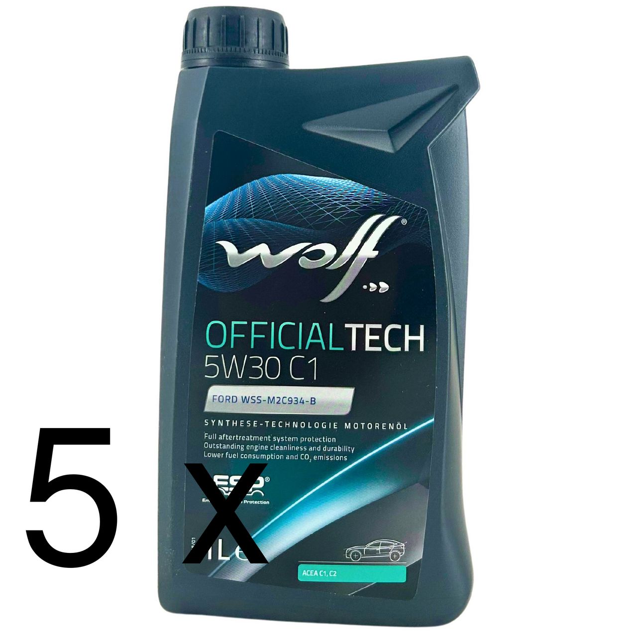 Wolf OfficialTech 5W-30 C1 5x1 Liter Wolf OfficialTech 5W-30 C1 5x1 Liter
