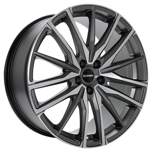GMP SPARTA matt anthracite diamond 9.0Jx21 5x120 ET40