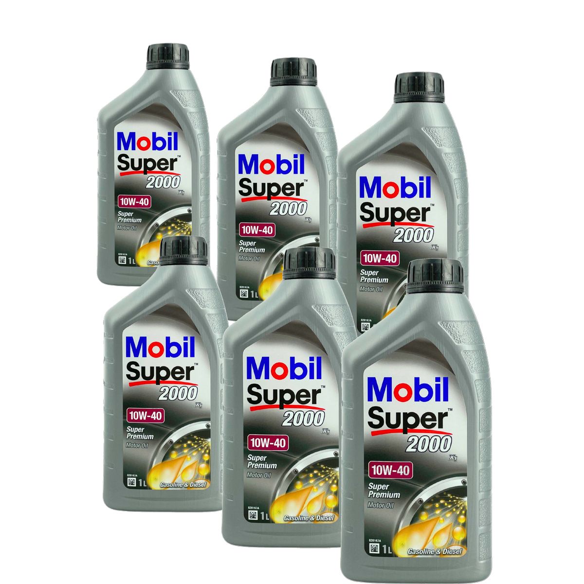 Mobil Super 2000 X1 10W-40 6x1 Liter