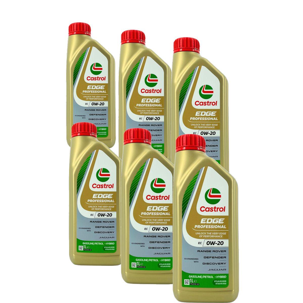 Castrol Edge Professional EC 0W-20 6x1 Liter