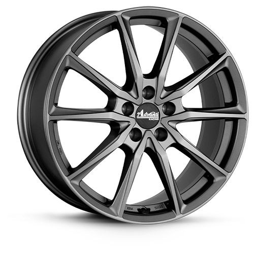 OXXO WHEELS CENTURIO DARK matt gunmetal 8.0Jx18 5x112 ET50