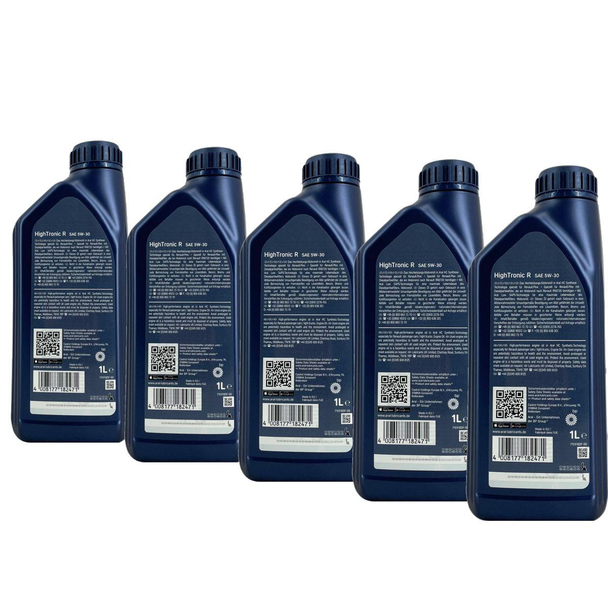 Aral HighTronic R 5W-30 5x1 Liter