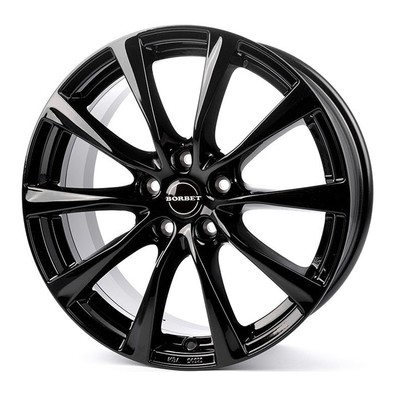 BORBET DESIGN RE schwarz glänzend 8.0Jx18 5x114.3 ET45