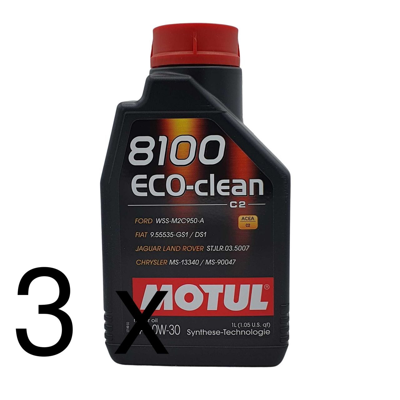 Motul 8100 Eco-clean 0W-30 3x1 Liter