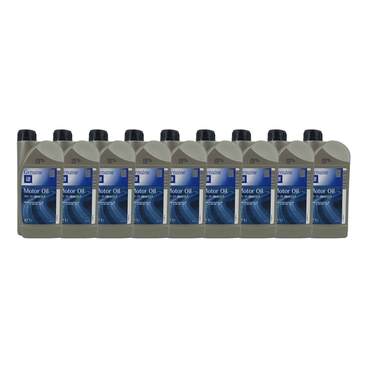 GM Dexos 1 GEN 3 5W-30 9x1 Liter