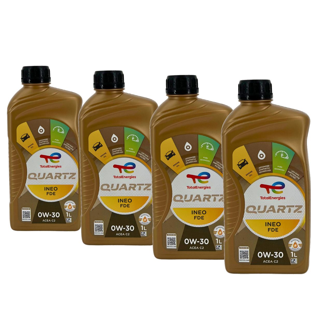 Total Quartz Ineo FDE 0W-30 4x1 Liter