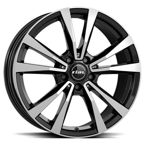 RIAL M12X diamantschwarz frontpoliert 8.0Jx19 5x112 ET61