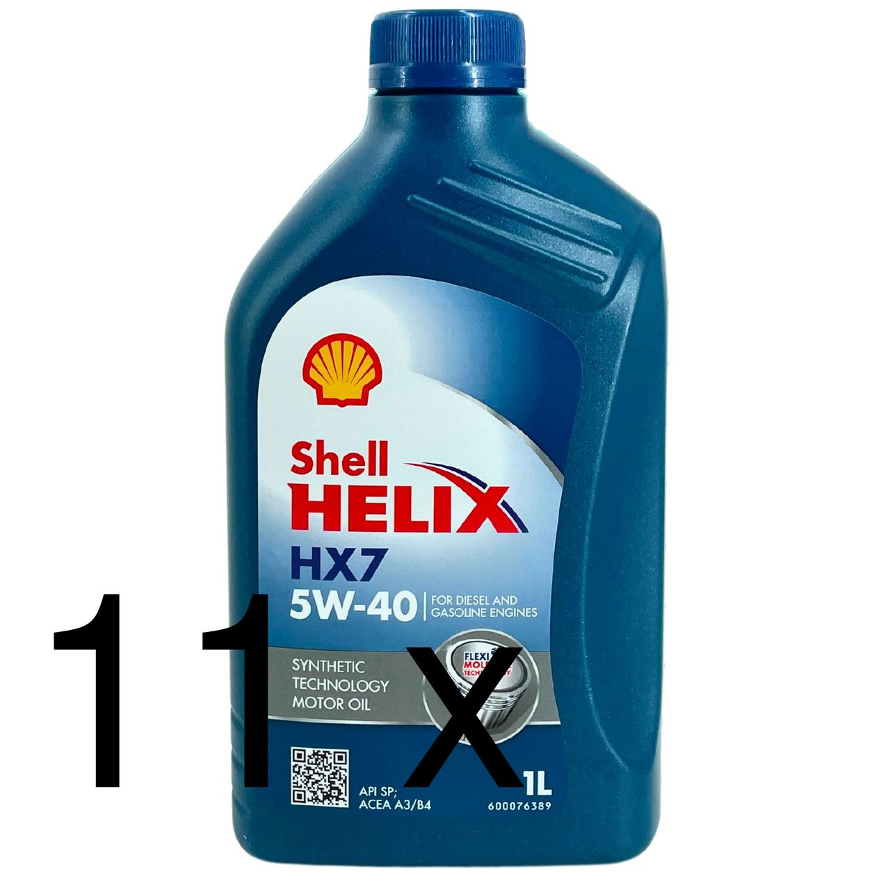 Shell Helix HX7 5W-40 11x1 Liter