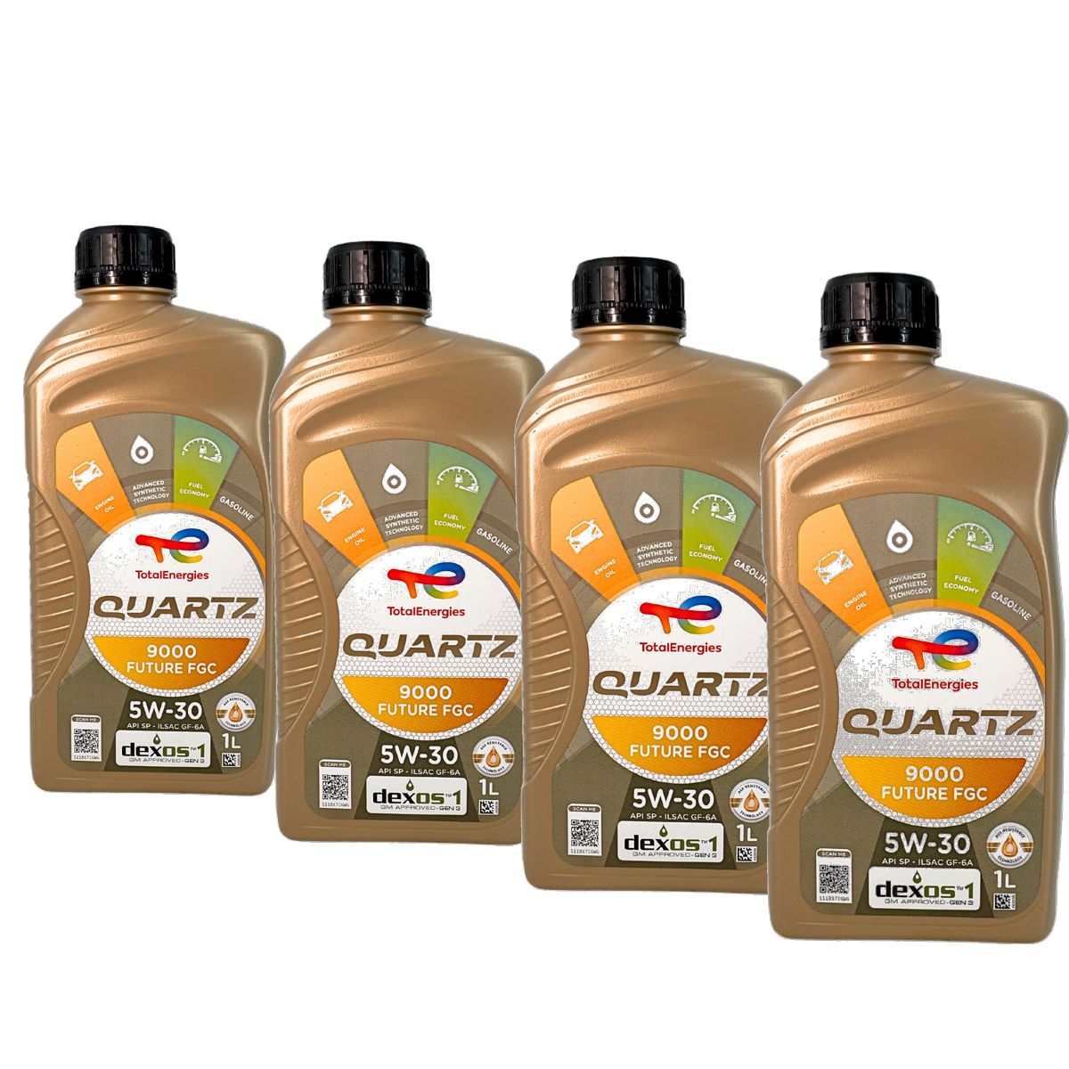 Total Quartz 9000 Future FGC 5W-30 4x1 Liter