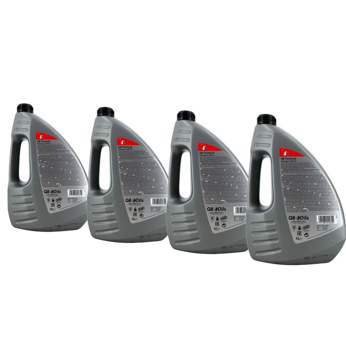 Q8 Formula Prestige V 5W-30 4x4 Liter