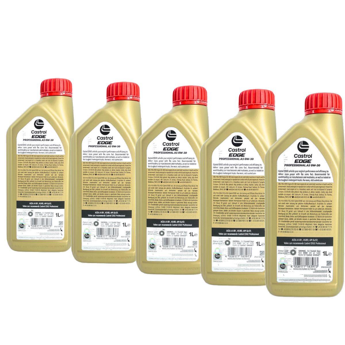 Castrol Edge Professional A5 0W-30 5x1 Liter