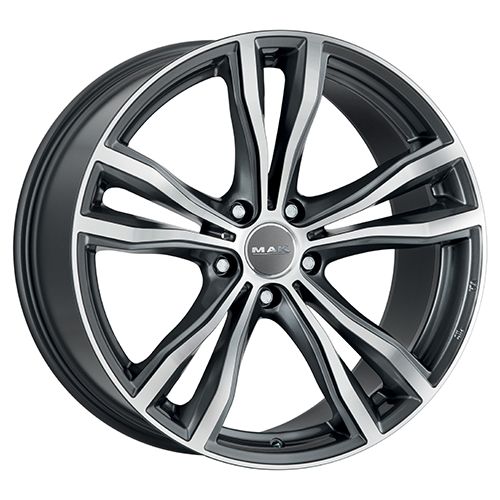 MAK X-MODE gun metal mirror face 9.5Jx 5x112 ET37
