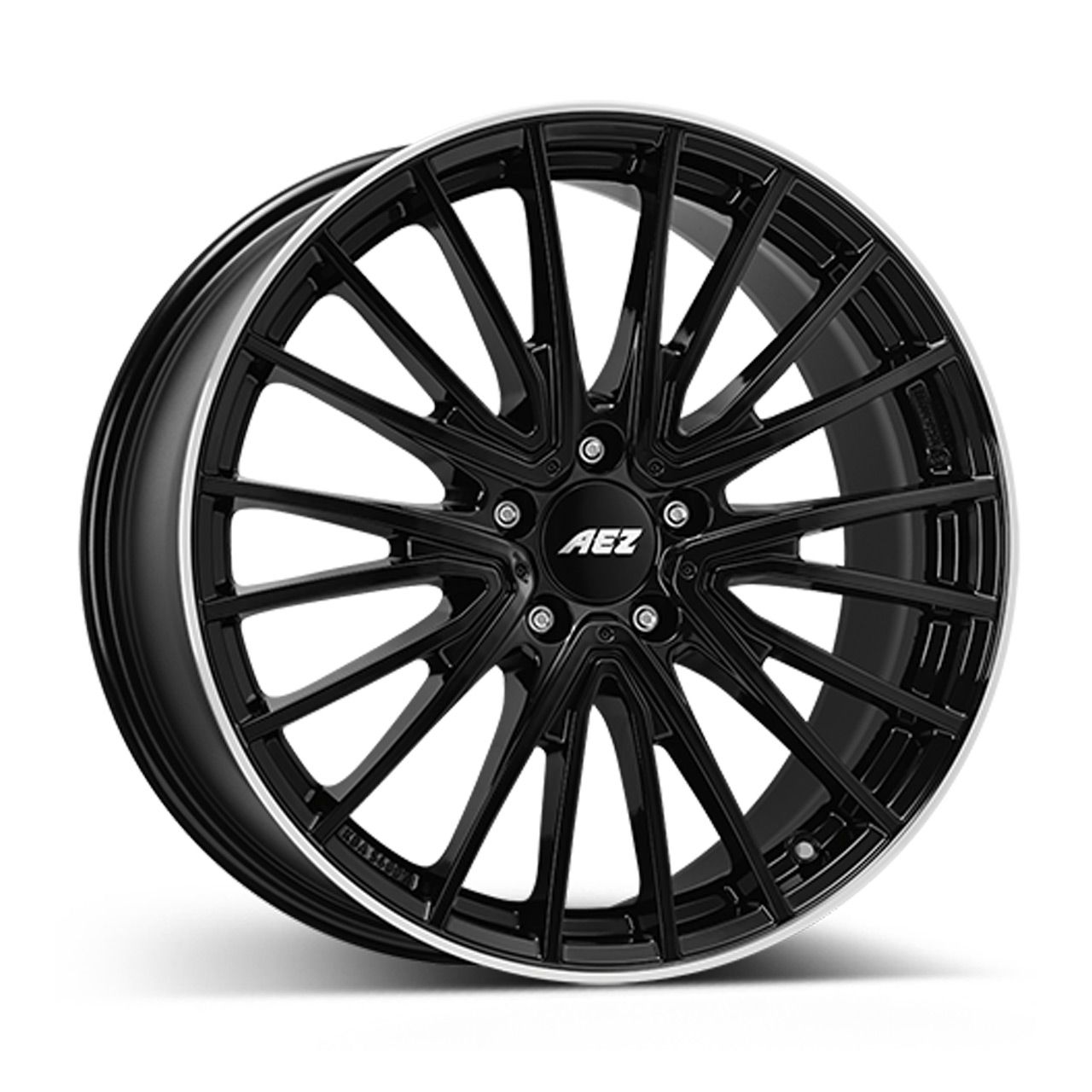 AEZ BERLIN BLACK black polished lip 8.5Jx19 5x112 ET56.5