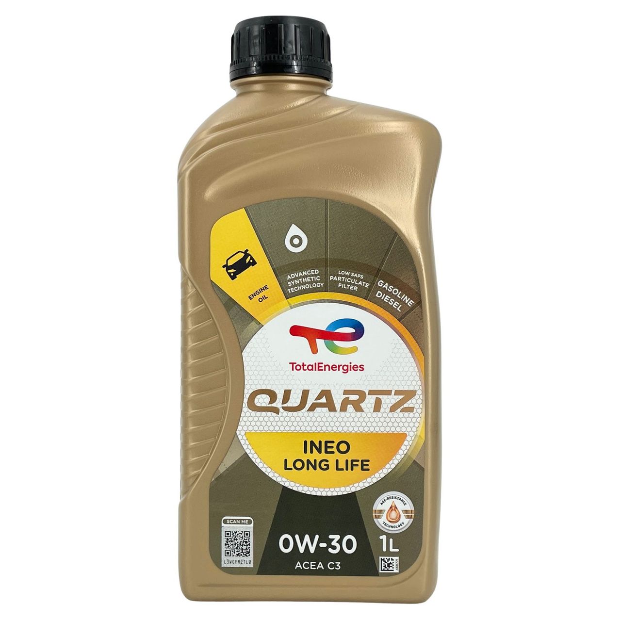 Total Quartz Ineo Long Life 0W-30 1 Liter