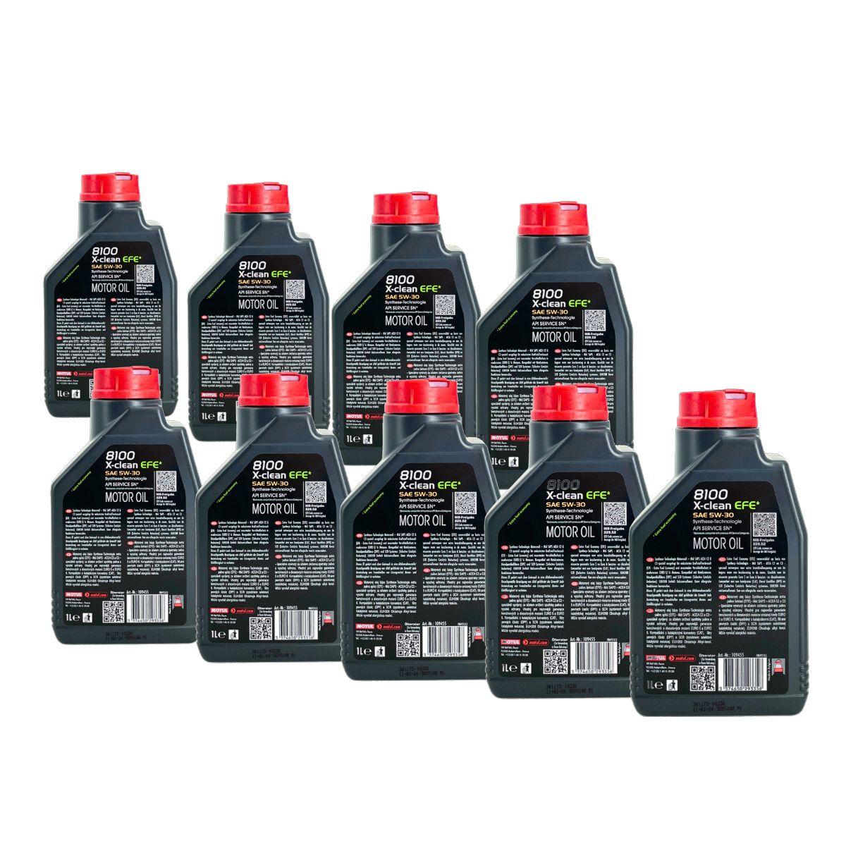 Motul 8100 X-clean EFE 5W-30 9x1 Liter