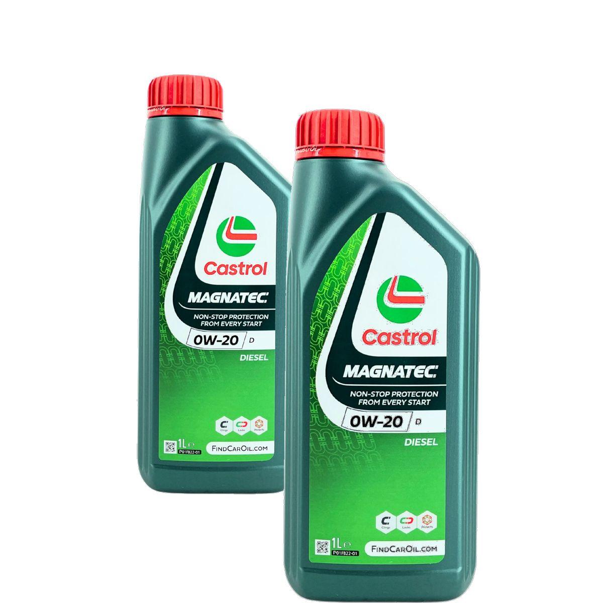 Castrol Magnatec Diesel 0W-20 2x1 Liter