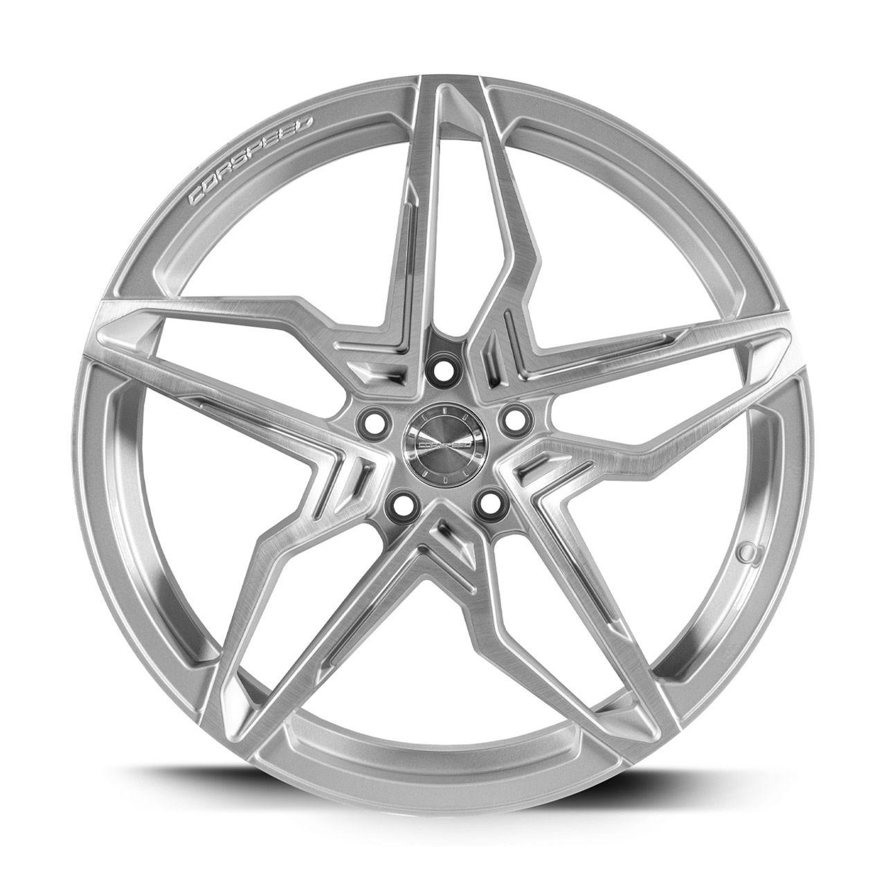 CORSPEED KHARMA silver-brushed-surface 8.5Jx19 5x112 ET43
