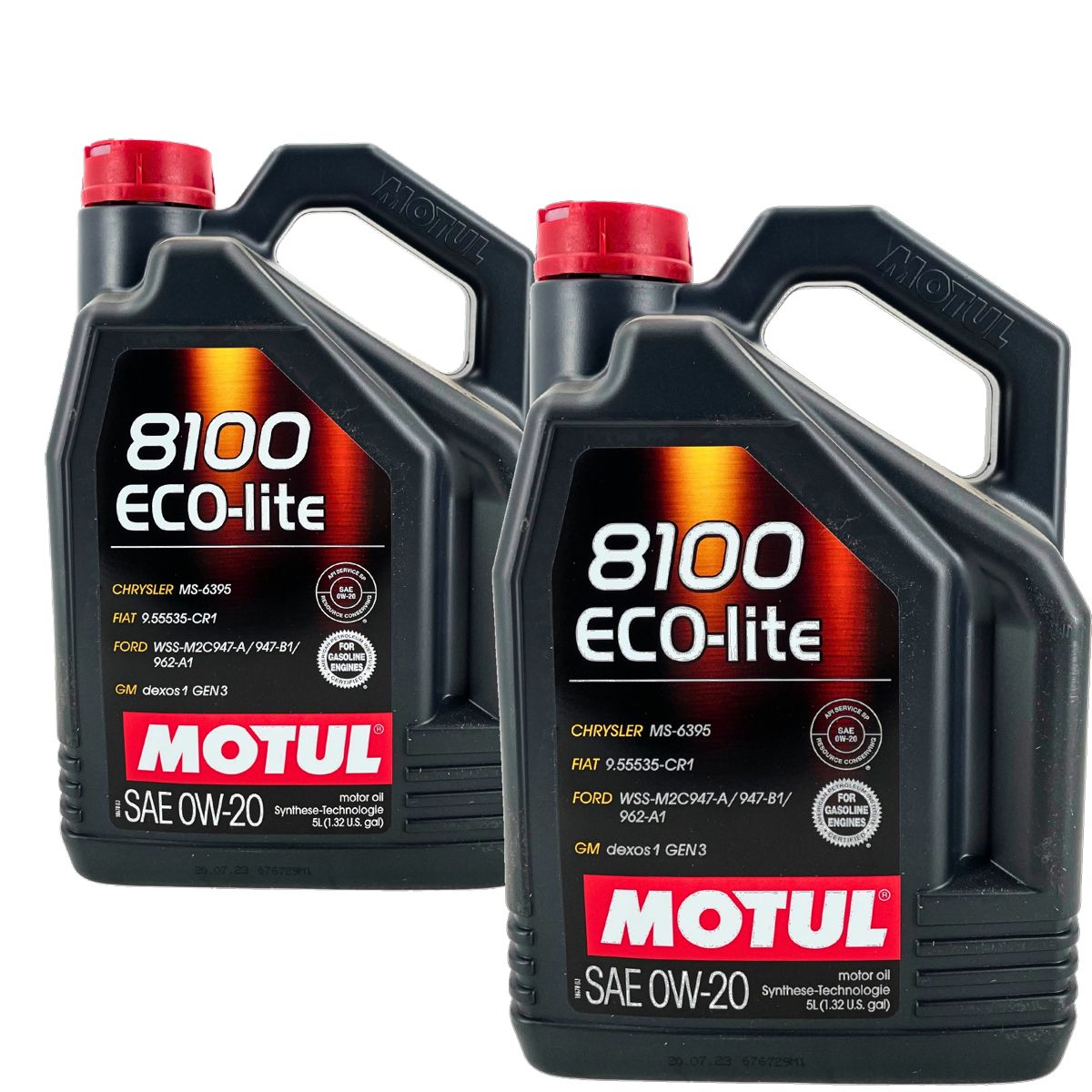 Motul 8100 Eco-Lite 0W-20 2x5 Liter